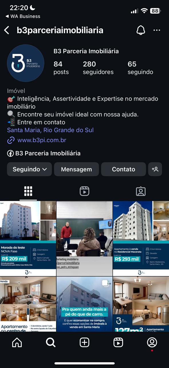 Social media mockup